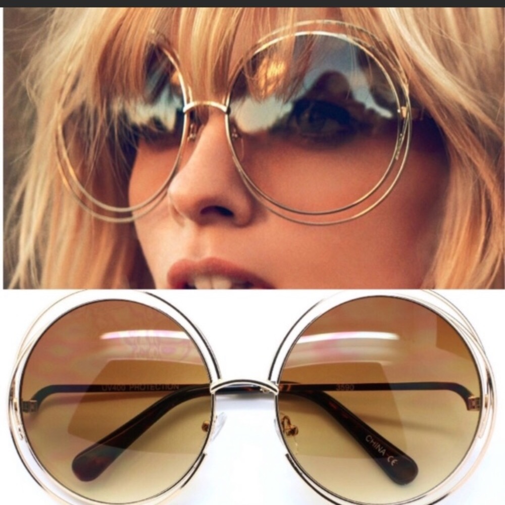 ✨FARRAH RETRO 70’s hipster OVERSIZED SHADES